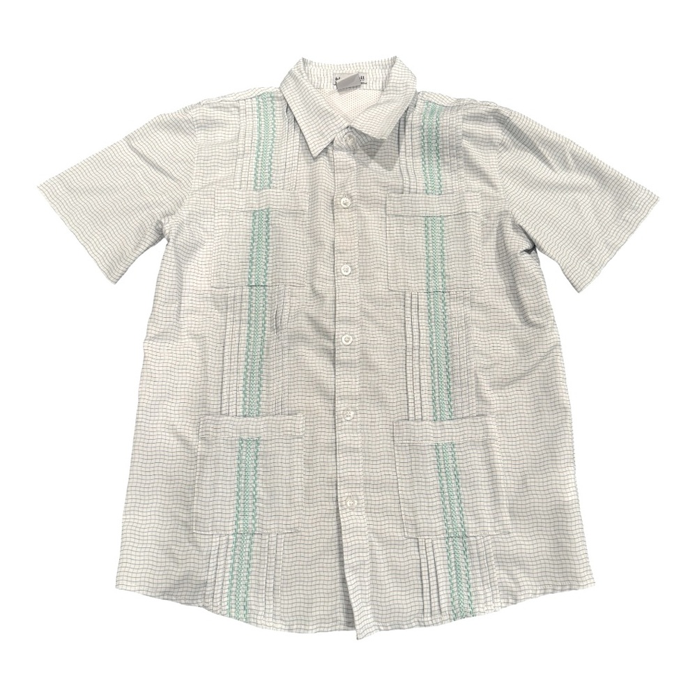 Blue Quail Boys Guayabera size: 7